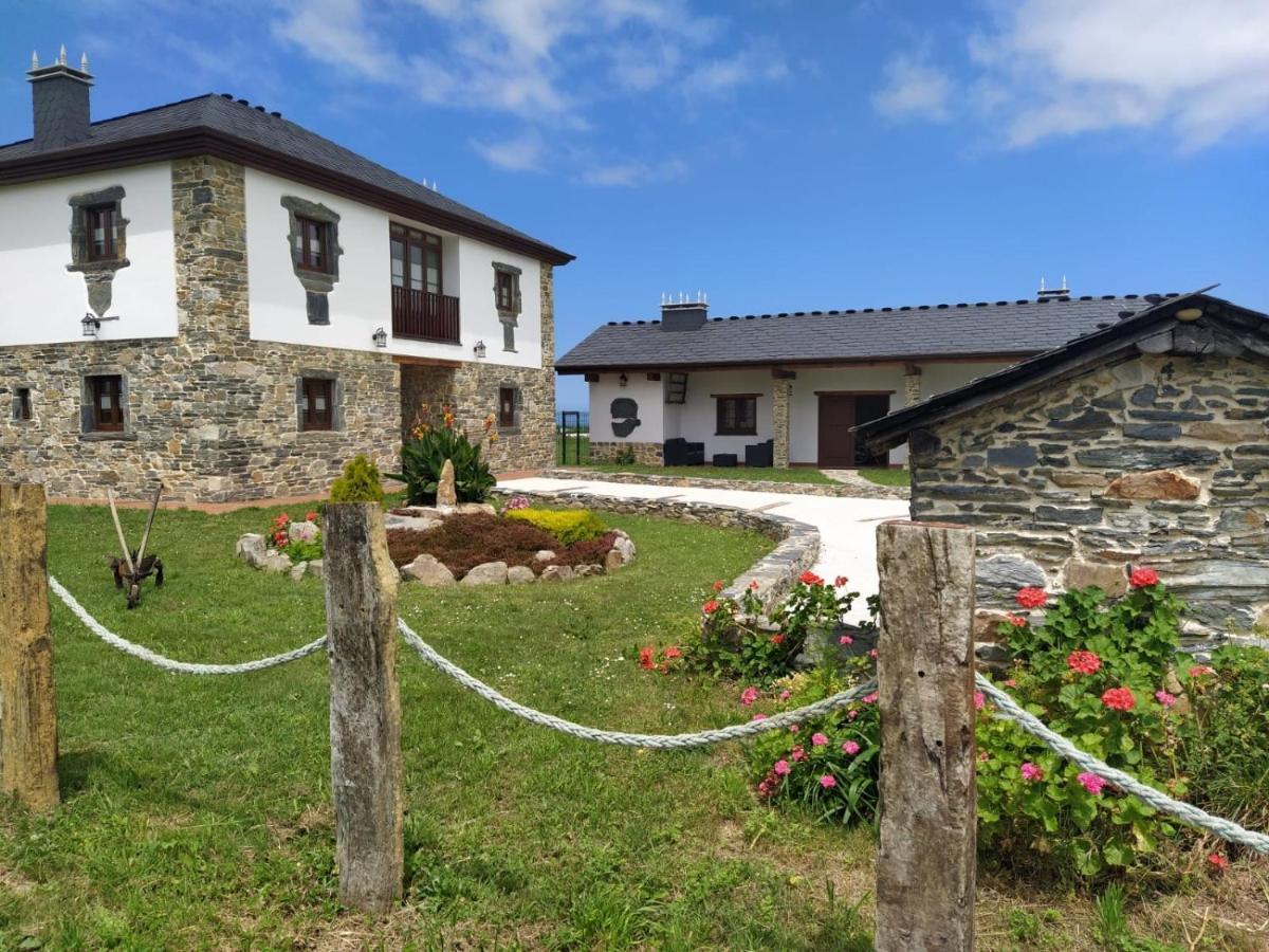 La Casa Vieja De Caneo - Apartamentos Rurales 3 Llaves Luarca Exteriör bild
